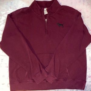 LOVE PINK quarter-zip